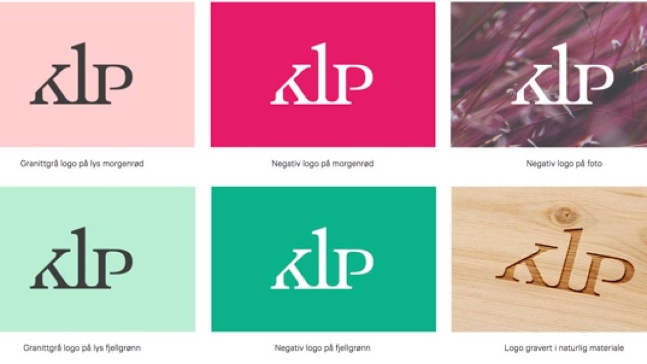 KLP logo på farger