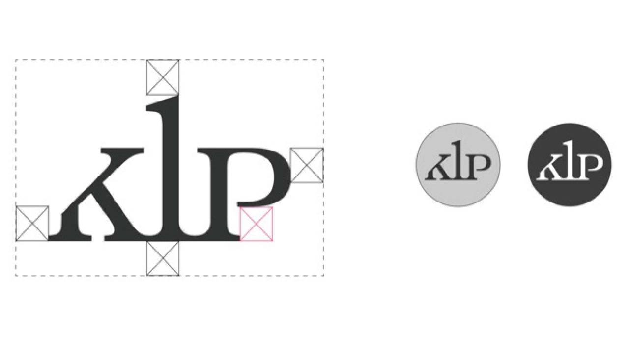 KLP logo beskyttelsesone
