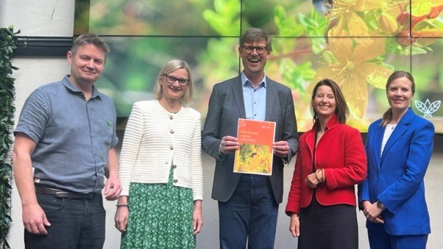 Naturpositiv ledelse - rapportlansering stående