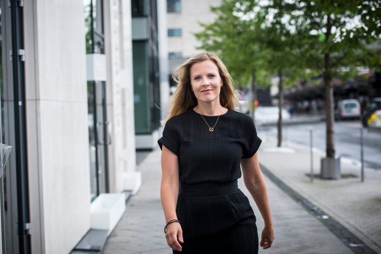  Heidi Finskas, direktør for samfunnsansvar i KLP.