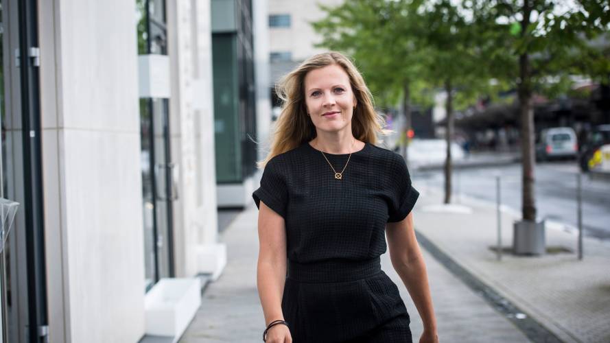 Heidi Finskas, Vice President of Sustainability at KLP