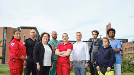 Representanter fra ulike yrker i kommune- og helse-Norge