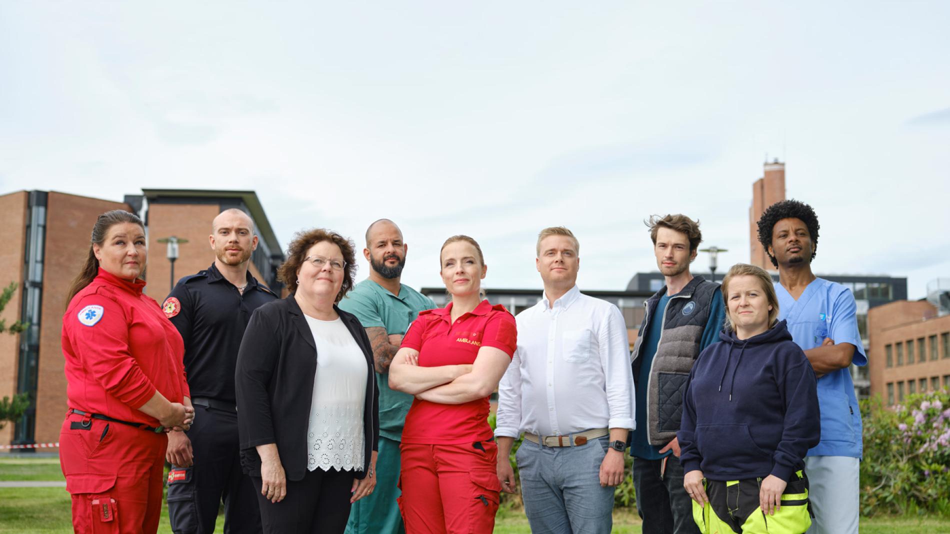 Representanter fra ulike yrker i kommune- og helse-Norge