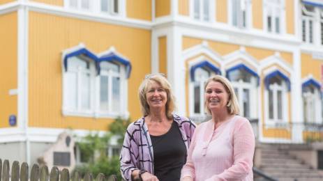 Cathrine Fosso og Berit Rønning Clausen