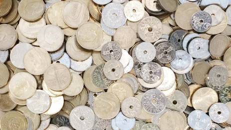 Norske kroner i mynter
