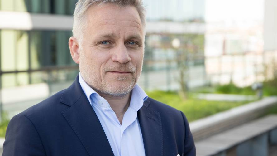Carl Steinar Lous, leder for offentlig marked i KLP Banken.