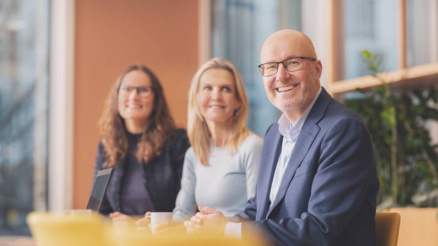 Møte_blikk_smil_KLP Kapitalforvaltning